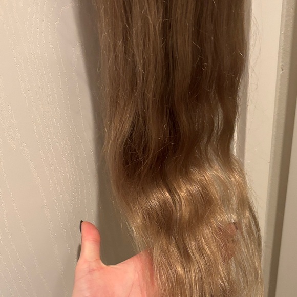 Blond Hair Extension ponytail 100% human - Picture 4 of 6